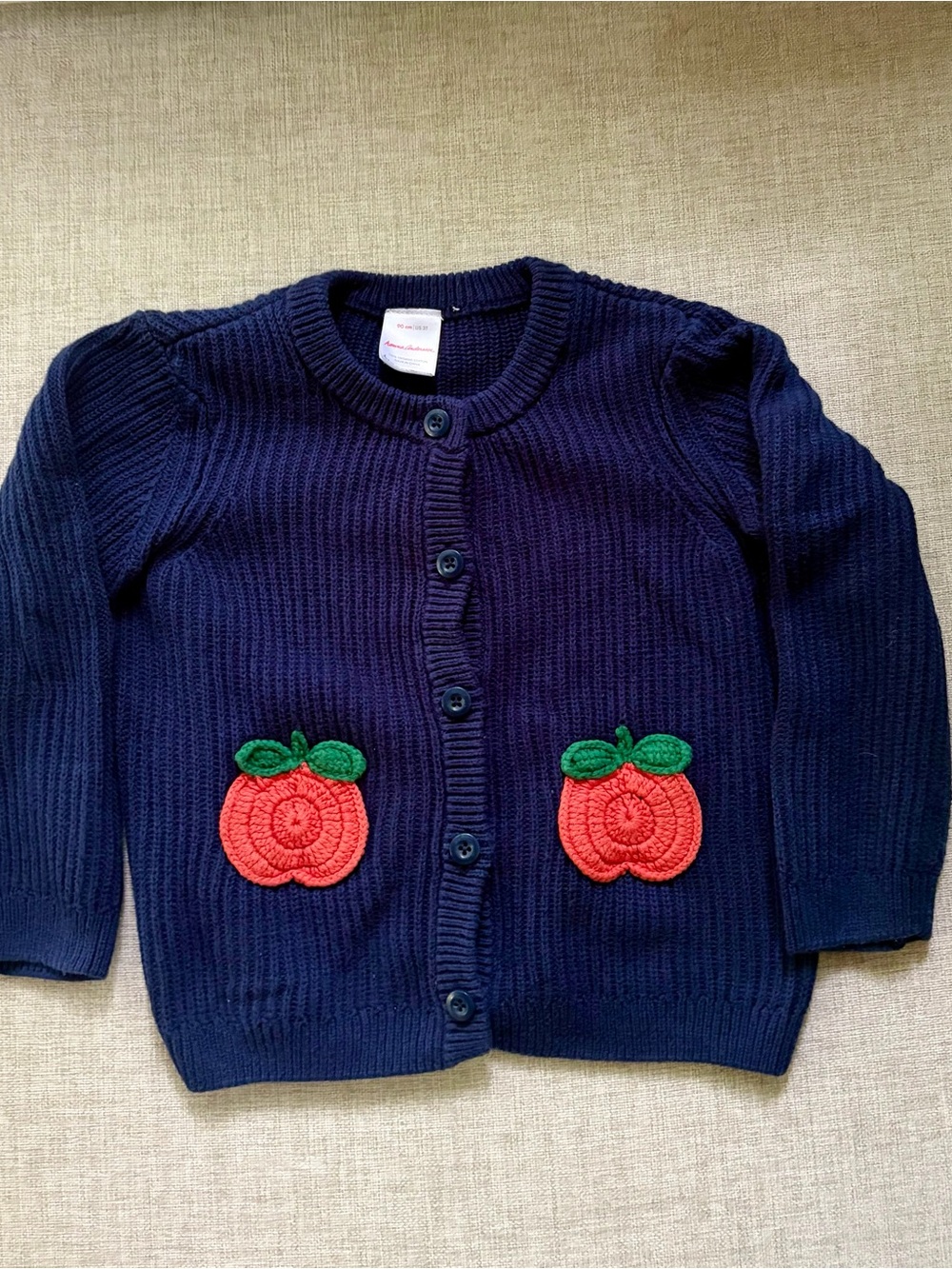 VGUC Hanna Andersson Cardigan - Size 3T - Picture 2 of 7
